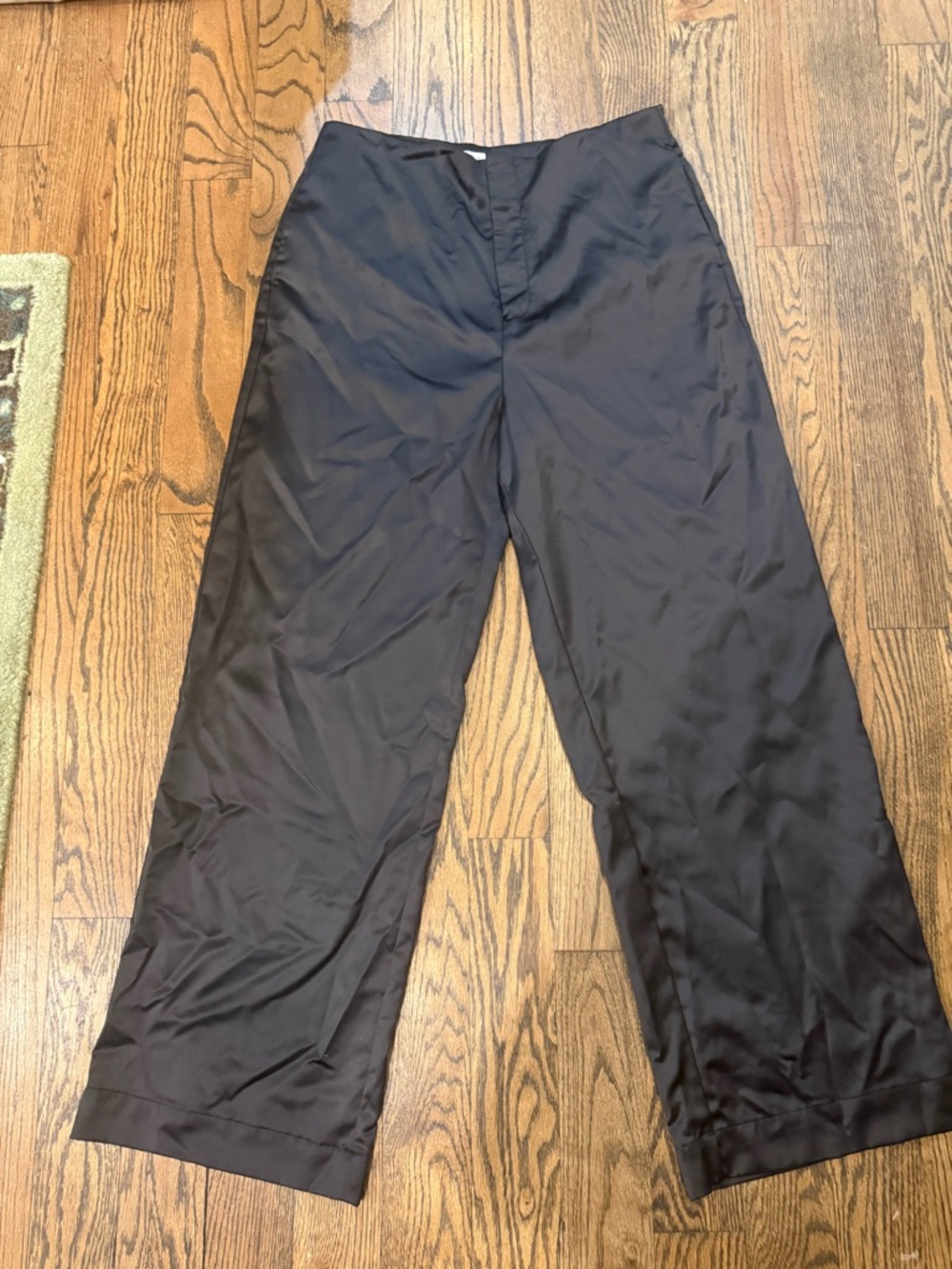 Calvin Klein Jeans Satin Black Trousers